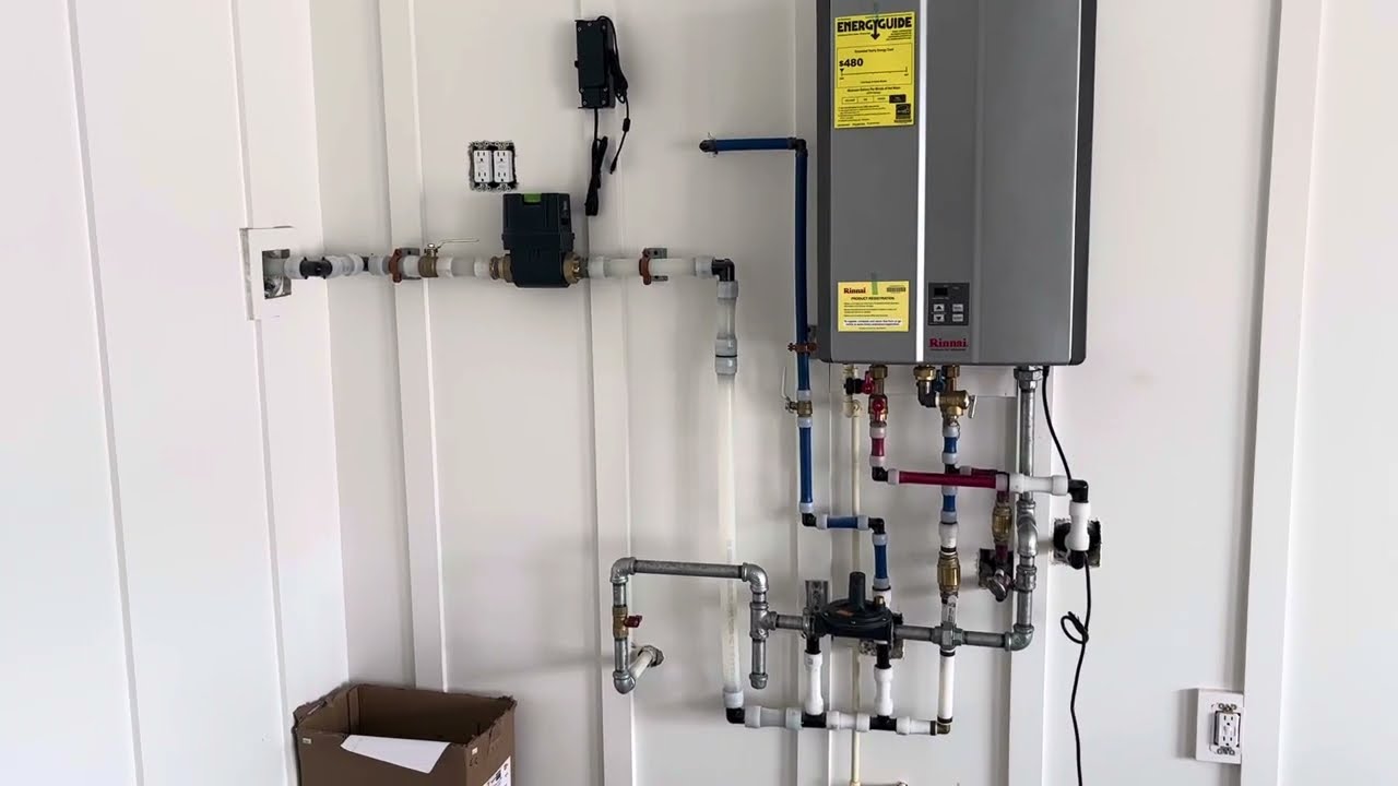 Tankless Water Heater Installation in Manila
